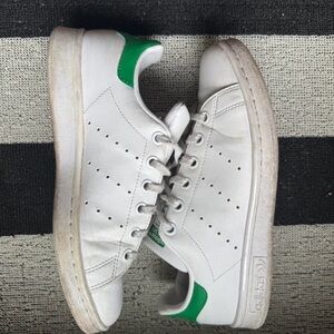Adidas Stan Smith Green and White W6.5